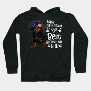 Happy Father's Day To The Best Dachshund Dad Hoodie